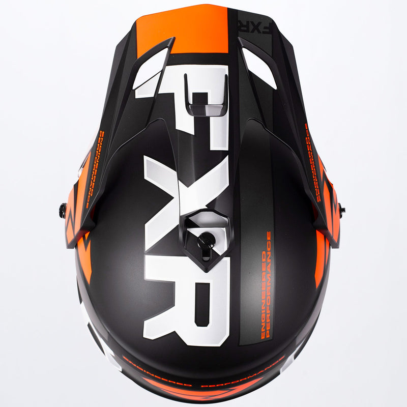 Chargez l'image dans la visionneuse de la galerie, TorqueX_Evo_Helmet_BlackCharOrange_200622-1030_Top
