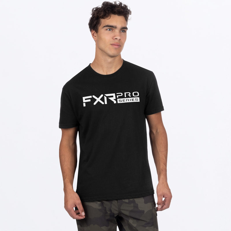 Chargez l'image dans la visionneuse de la galerie, ProSeries_PremiumTShirt_M_BlackWhite_242064-_1001_front
