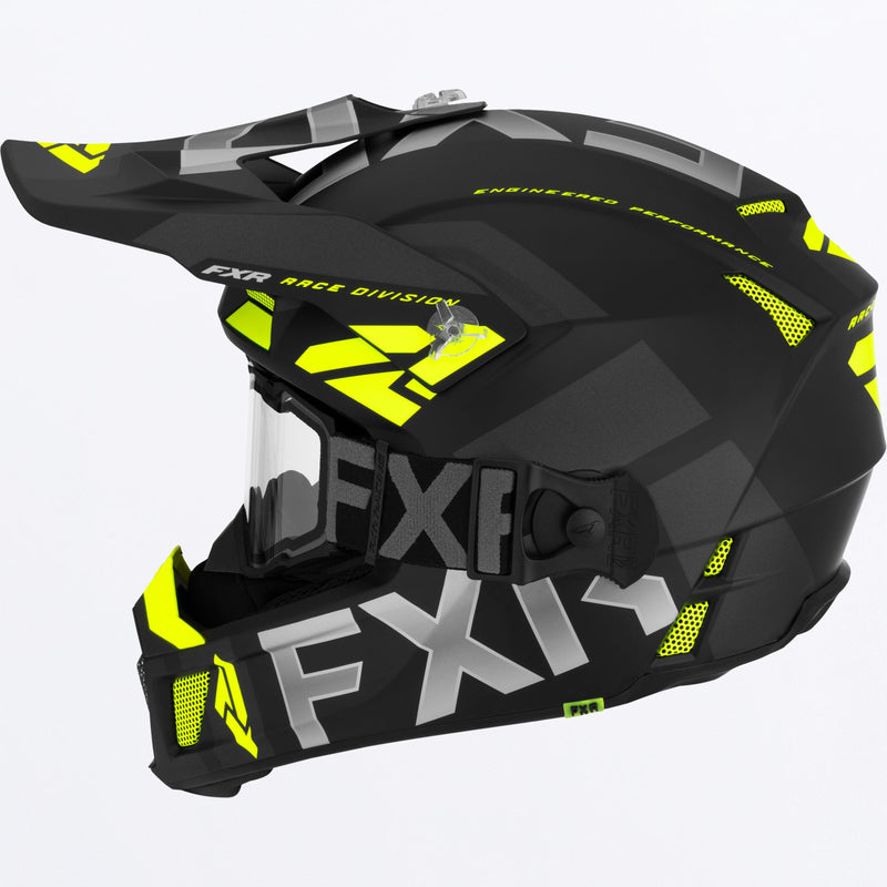 Chargez l'image dans la visionneuse de la galerie, ClutchColdStopQRS_Helmet_BlackHiVis_230652-_1065_left
