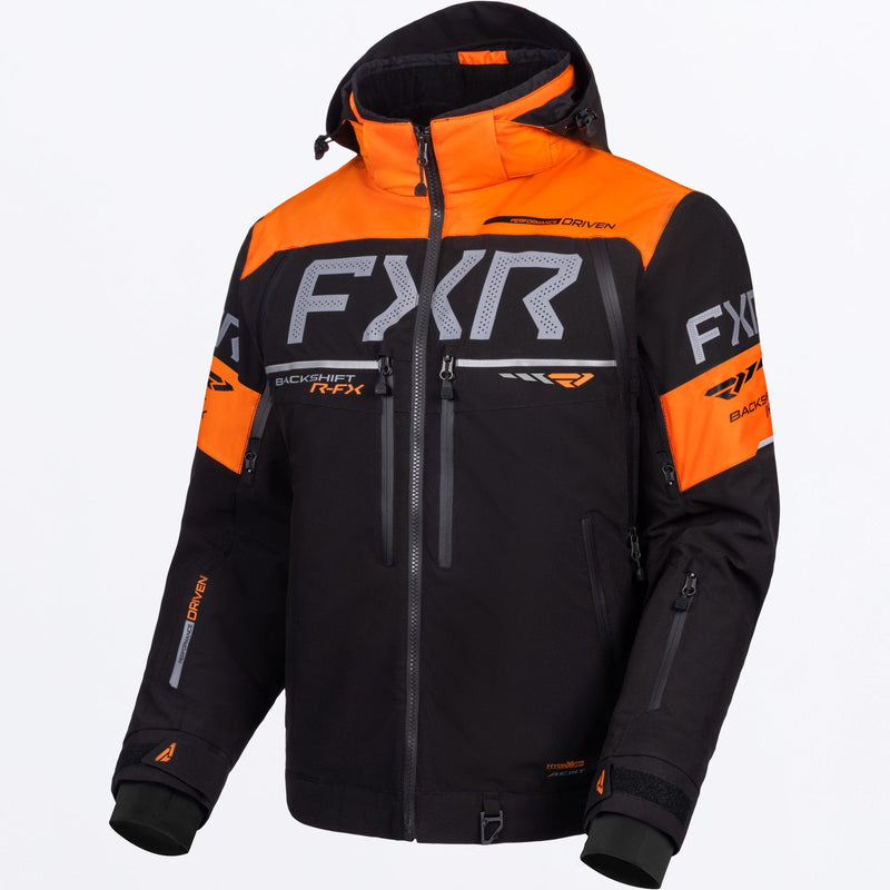 Chargez l'image dans la visionneuse de la galerie, MBackshiftR-FX2-in-1_Jacket_BlackOrange_SKU_260080-_1030_Front

