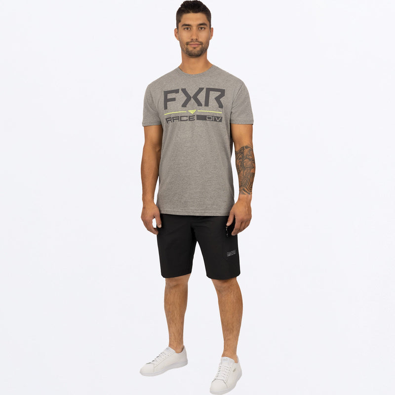 Chargez l'image dans la visionneuse de la galerie, RaceDiv_Premium_T-shirt_M_GretHeatherHiVis_232066_0765_fullBody
