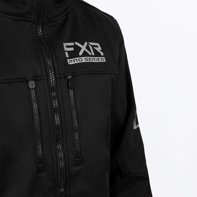 Chargez l'image dans la visionneuse de la galerie, ProSoftshell_Jacket_Black_232001-_1000_chest
