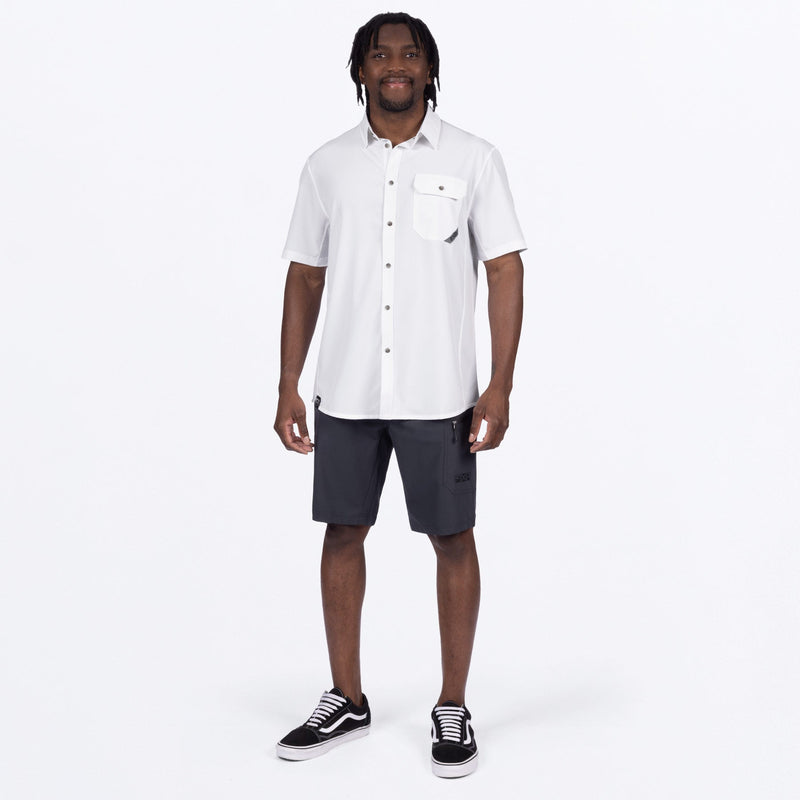 Chargez l'image dans la visionneuse de la galerie, MBreezeUPFSS_Shirt_White_SKU_252091-_0100_Extra1
