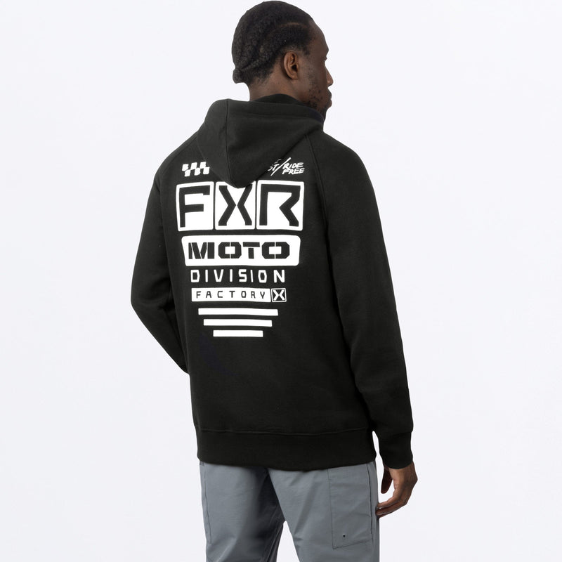 Chargez l'image dans la visionneuse de la galerie, Gladiator_Hoodie_M_BlackWhite_241158-_1001_back
