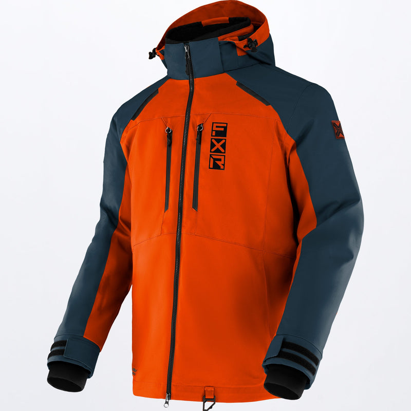 Chargez l'image dans la visionneuse de la galerie, Ridge_Jacket_M_BurntOrangeDarkSteel_220045-_3403_front
