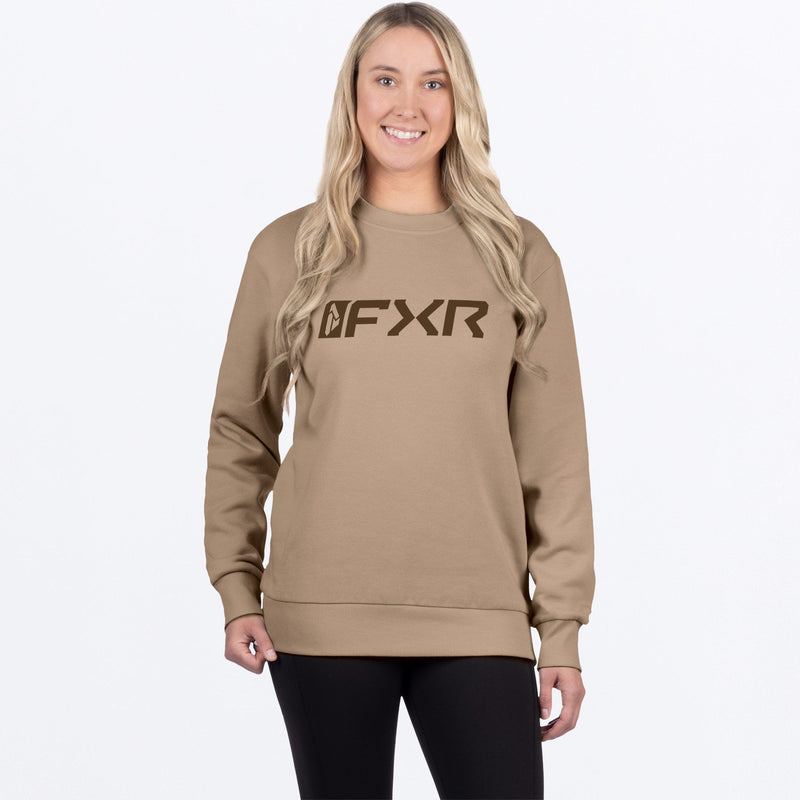 Chargez l'image dans la visionneuse de la galerie, WMiteredCottonCrewneck_Sweatshirt_CanvasDCedar_SKU_271215-_1518_Front
