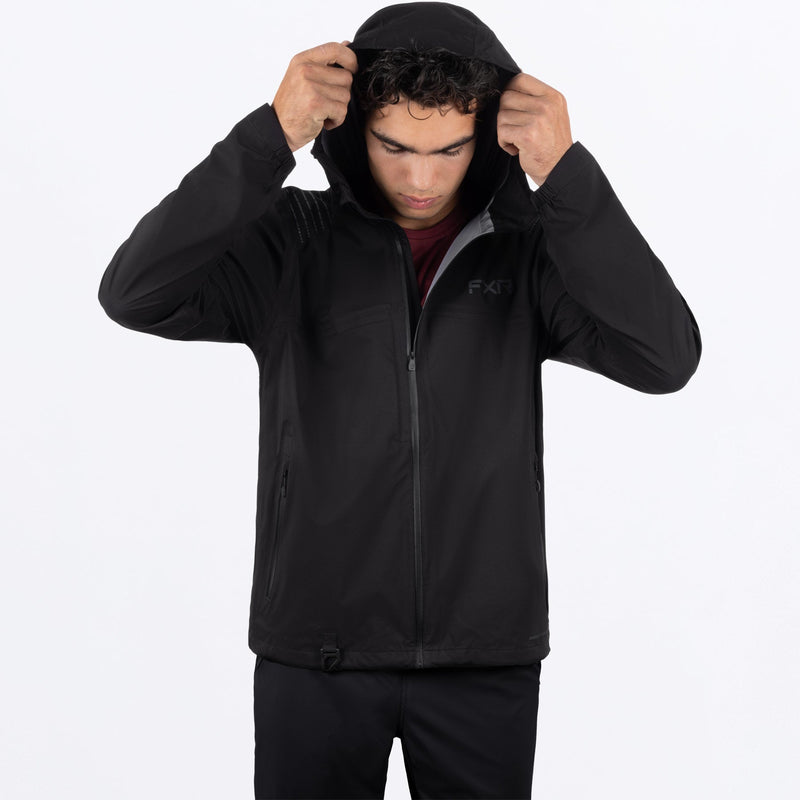 Chargez l'image dans la visionneuse de la galerie, MAdventureLiteTri-Laminate_Jacket_Black_SKU_242002-_1000_Extra1+
