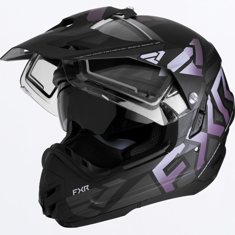 Chargez l'image dans la visionneuse de la galerie, TorqueXTeam_Helmet_Grape_230635-_1084_open
