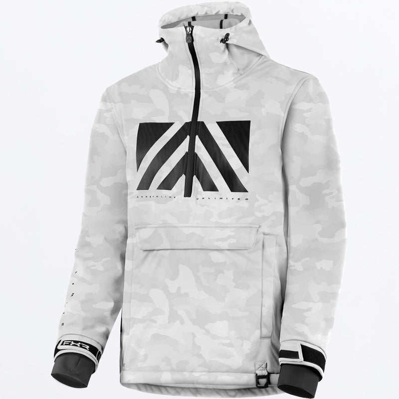 Chargez l'image dans la visionneuse de la galerie, FlexSoftshell_AnorakJacket_M_WhiteCamoBlack_248304-_0210_front
