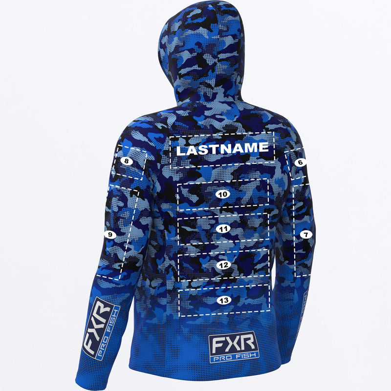 Chargez l'image dans la visionneuse de la galerie, MCustomDerbyDriftCamoAirUPFPO_Hoodie_Cobalt_SKU_262052-_4000_Extra
