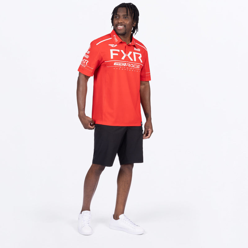 Chargez l'image dans la visionneuse de la galerie, MRaceDivPerformanceUPFPolo_Shirt_RedWhite_SKU_252010-_2001_Extra1
