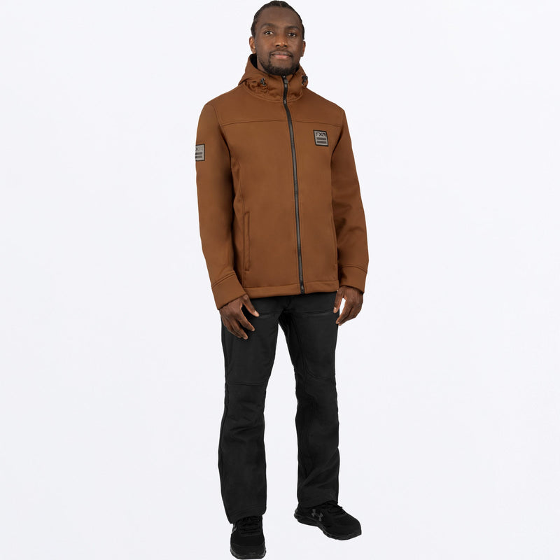 Chargez l'image dans la visionneuse de la galerie, Hydrogen_SoftshellHoodie_Copper_232070-_1900_frontFull**hover**
