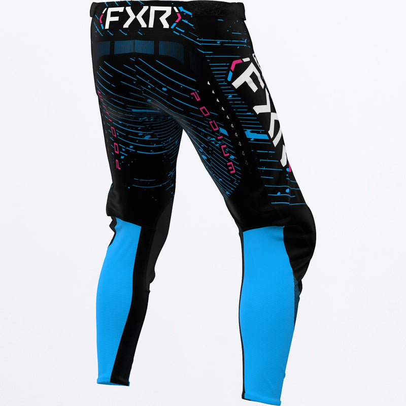 Chargez l'image dans la visionneuse de la galerie, Podium_Pants_Yth_BlkCyanPink_253354-_1042_back

