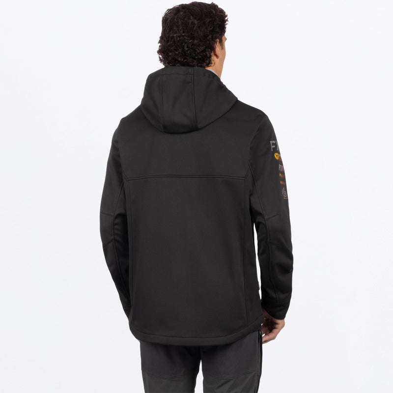 Chargez l'image dans la visionneuse de la galerie, MRaceDivisionSoftshell_Jacket_BlackKash_SKU_260953-_1062_Extra
