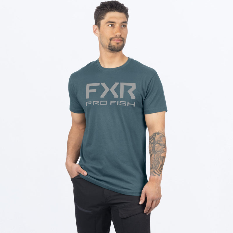 Chargez l'image dans la visionneuse de la galerie, MProFishPremium_T-Shirt_Steel_SKU_261306-_0300_Front

