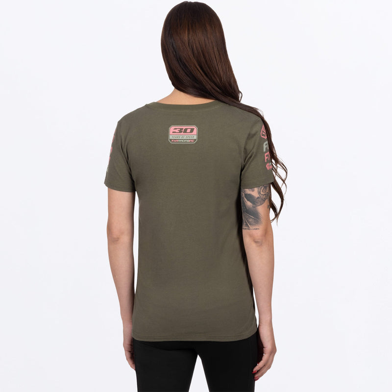 Chargez l'image dans la visionneuse de la galerie, WRaceDivisionPremium_T-Shirt_ArmyDustyRose_SKU_271402-_7598_Extra
