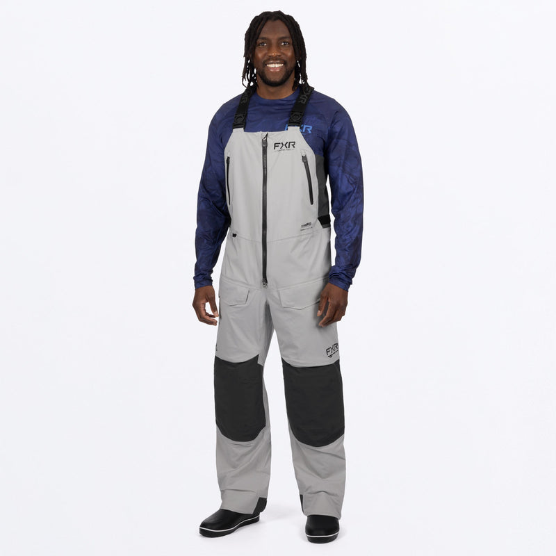Chargez l'image dans la visionneuse de la galerie, MVaporProTri-LaminateBib_Pant_Grey_SKU_262146-_0500_Front
