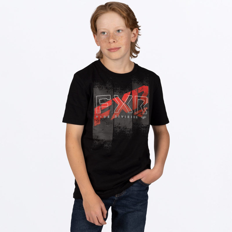 Chargez l'image dans la visionneuse de la galerie, BroadcastPremium_TShirt_BlackRed_231532-_1020_front
