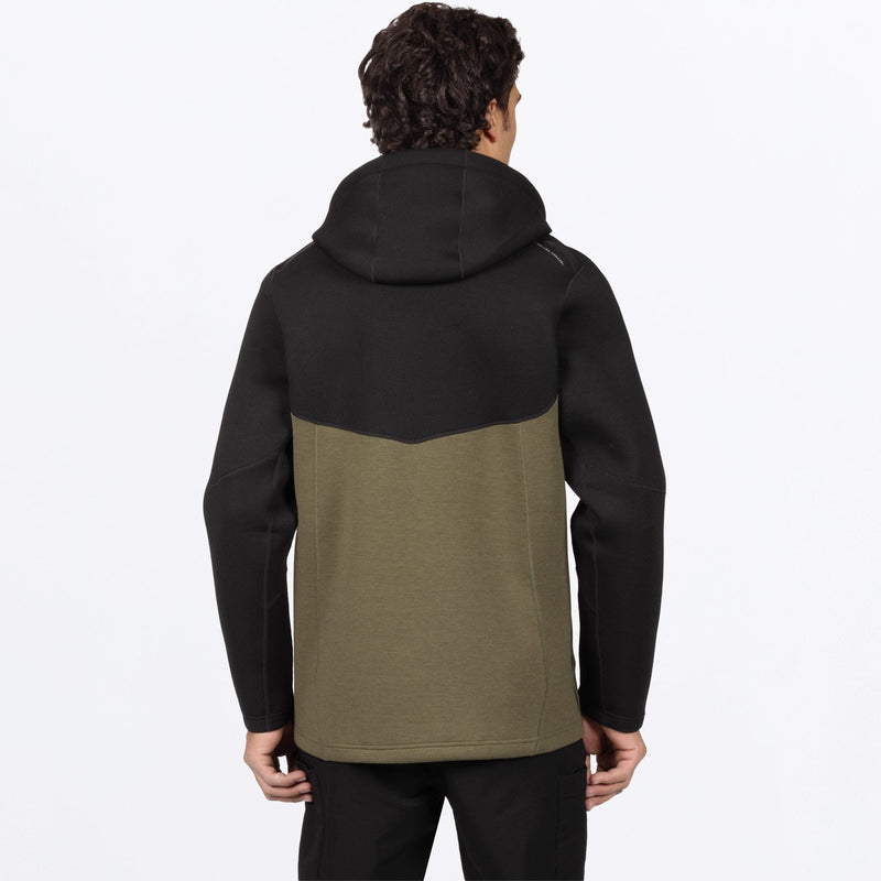 Chargez l'image dans la visionneuse de la galerie, MAltitudeTech14Zip_Hoodie_BlackMoss_SKU_271107-_1079_Extra**hover**
