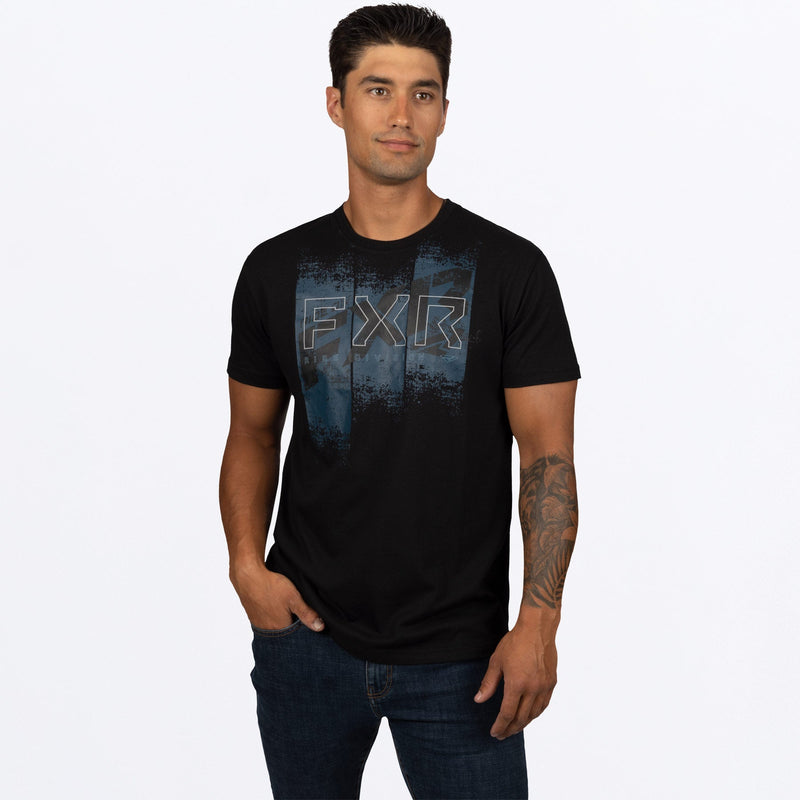 Chargez l'image dans la visionneuse de la galerie, BroadcastPremium_TShirt_BlackDarkSteel_231311-_1003_front
