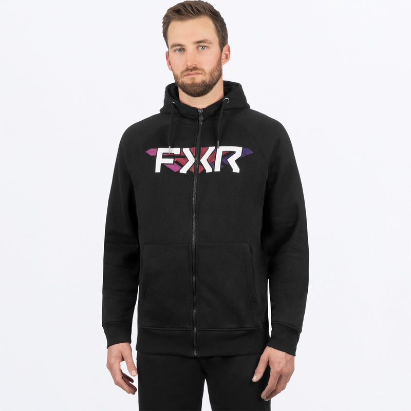 Chargez l'image dans la visionneuse de la galerie, Split_Hoodie_M_BlackNeonFusion_231157-_1028_front
