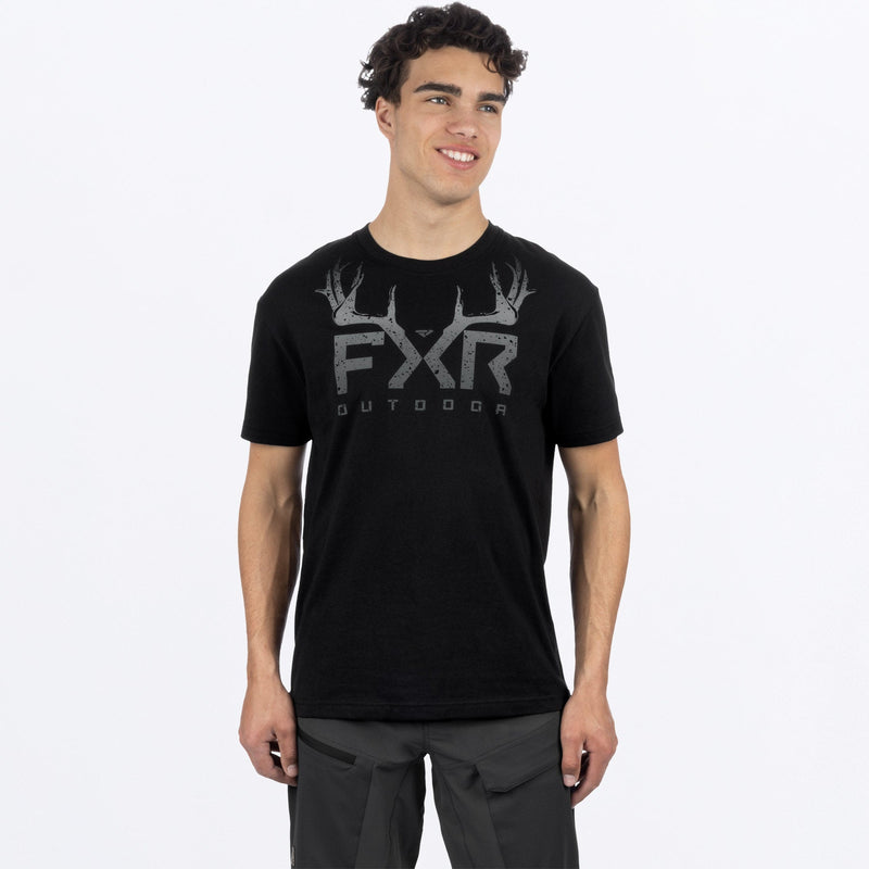 Chargez l'image dans la visionneuse de la galerie, Antler_Prem_Shirt_M_BlackGrey_241320_1005_Front
