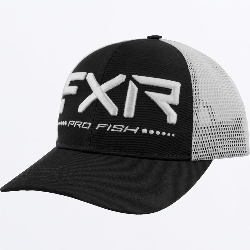 Chargez l'image dans la visionneuse de la galerie, ProFish_Hat_U_BlackWhite_251638-_1001_Front
