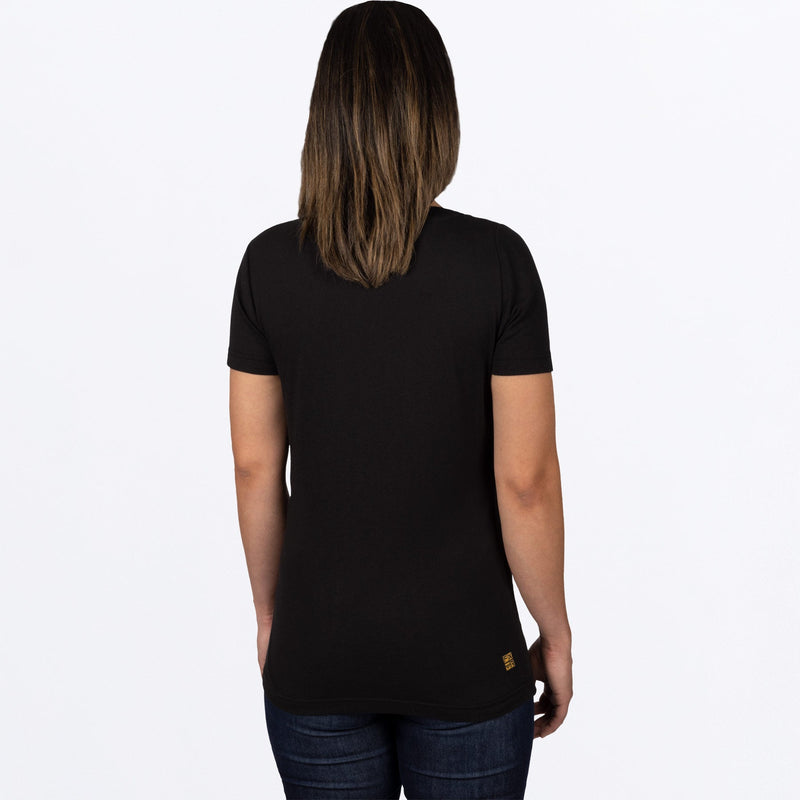 Chargez l'image dans la visionneuse de la galerie, T-SHIRT RIDE-X PREMIUM COL EN V FEMMES 2023
