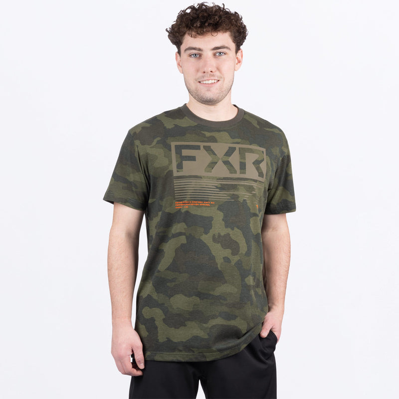 Chargez l'image dans la visionneuse de la galerie, ElevatePremium_TShirt_M_ArmyCamoMoss_252071-_7679_front
