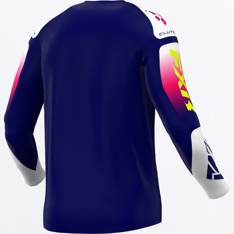 Chargez l'image dans la visionneuse de la galerie, ClutchMX_Jersey_NavyRazzWhite_SKU_263328-_4528_Extra
