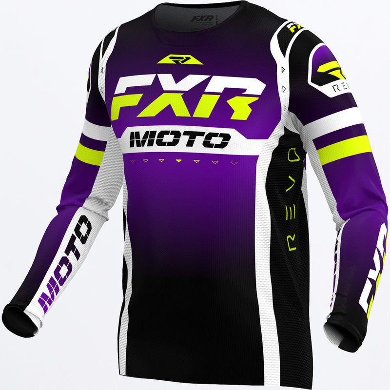 Chargez l'image dans la visionneuse de la galerie, RevoProMX_LEJersey_PurpleReign_233330-_8065_front
