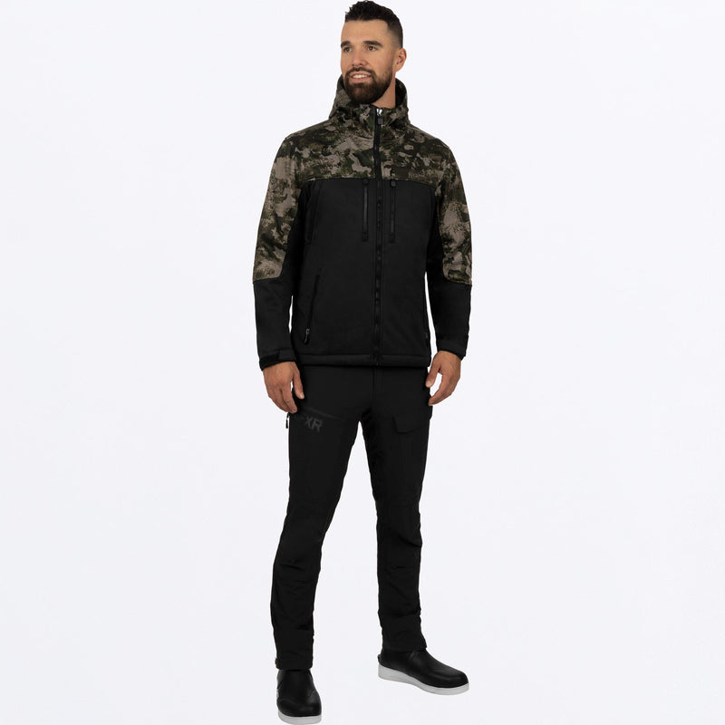 Chargez l'image dans la visionneuse de la galerie, ProSoftshell_Jacket_BlackCamo_232001-_1076_frontFull**hover**

