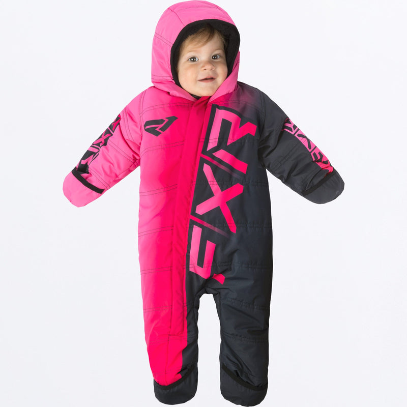 Chargez l'image dans la visionneuse de la galerie, InfantCX_Snowsuit_Y_RazzBlack_241510-_2810_Front
