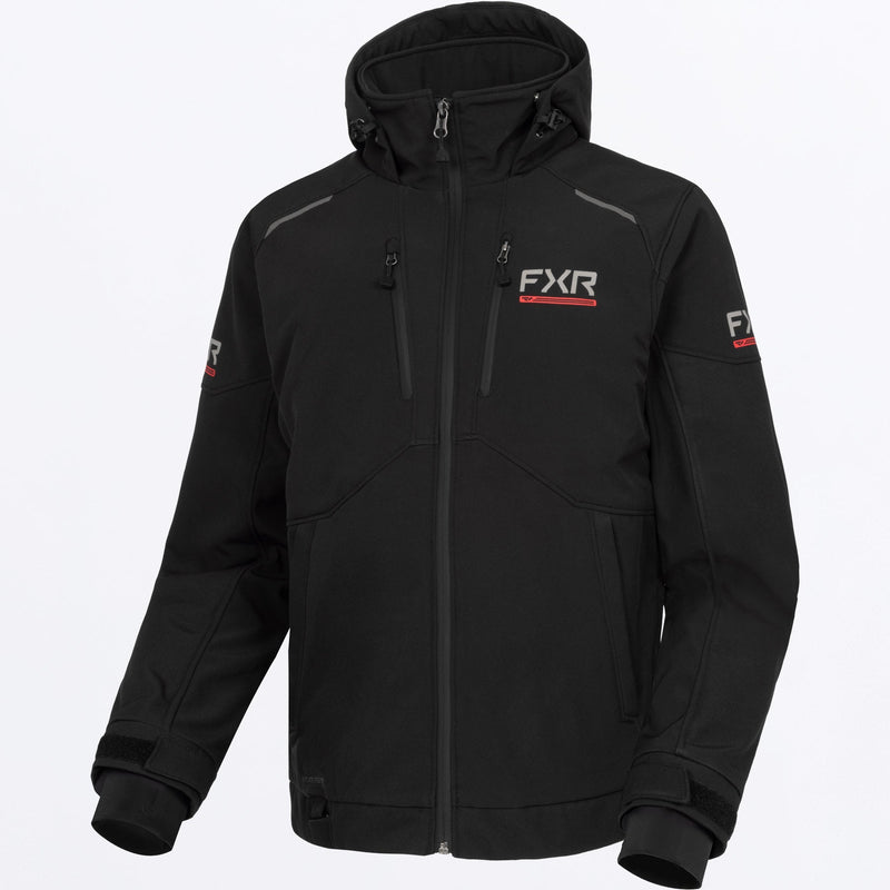 Chargez l'image dans la visionneuse de la galerie, MEvolutionFXTechShell_Jacket_Black_SKU_270959-_1000_Front
