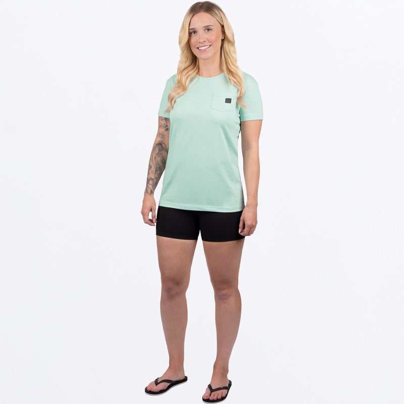 Chargez l'image dans la visionneuse de la galerie, WorkPocket_PremiumTShirt_W_LtSage_242222-_7000_FrontFULL

