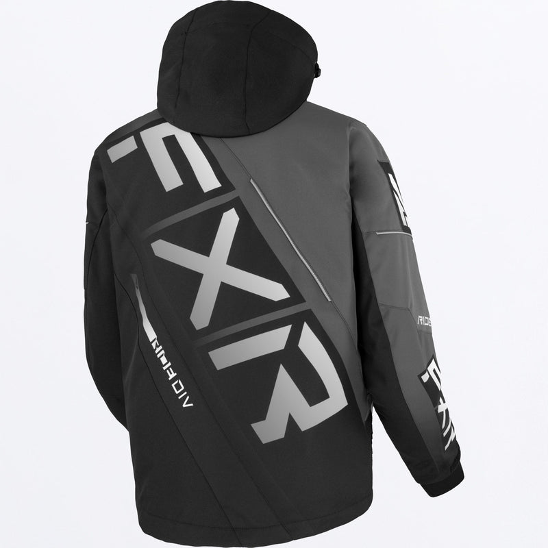Chargez l'image dans la visionneuse de la galerie, CX_Jacket_M_BlackCharWhiteFade_230021-_1001_back
