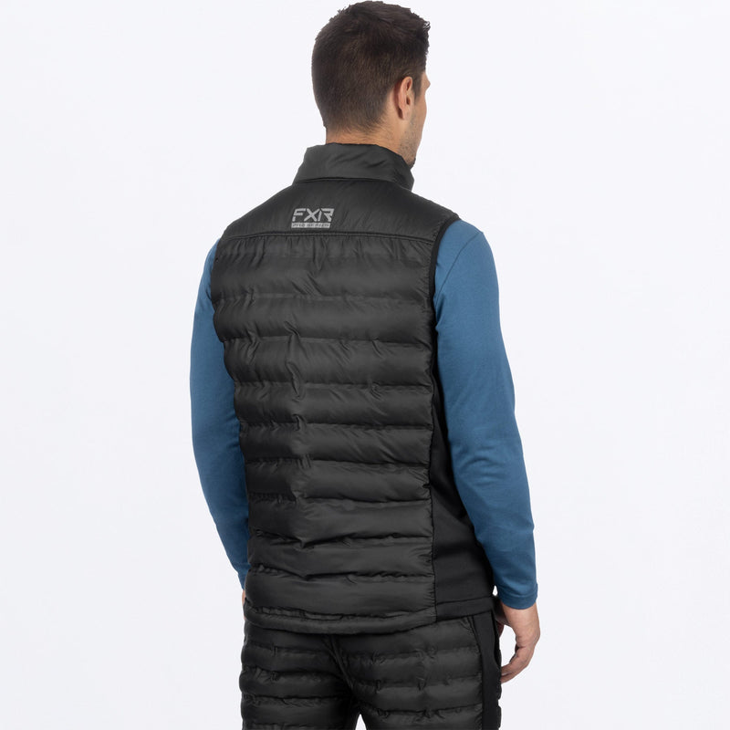Chargez l'image dans la visionneuse de la galerie, PodiumHybridQuilted_Vest_M_Black_241104-_1000_back
