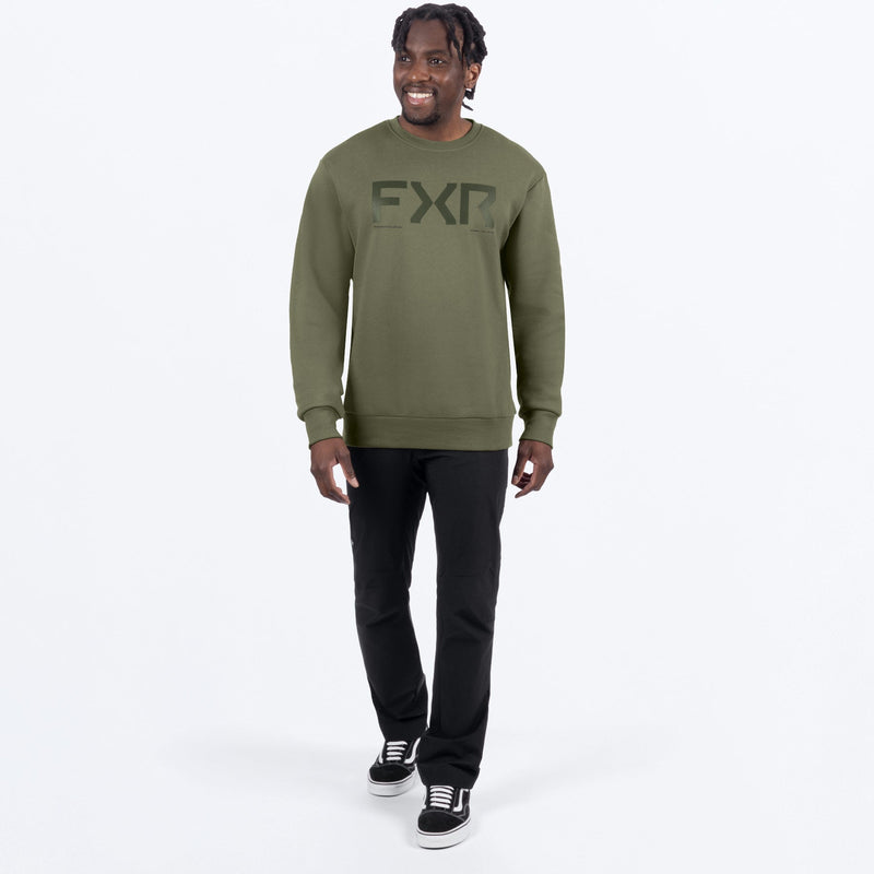 Chargez l'image dans la visionneuse de la galerie, MCoreCottonCrewneck_Sweatshirt_Moss_SKU_261153-_7900_Extra1
