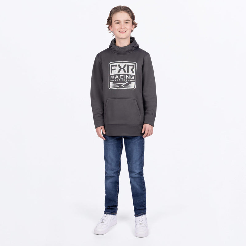 Chargez l'image dans la visionneuse de la galerie, EmblemTechPO_Hoodie_Y_AsphaltSplatter_251504-_0895_fullbody

