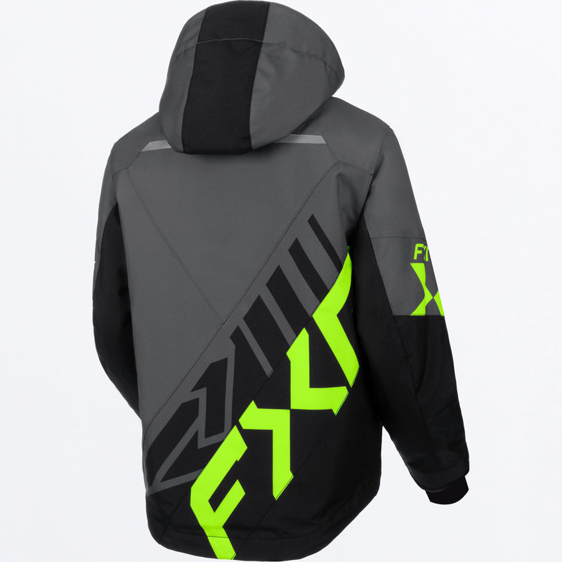 Chargez l'image dans la visionneuse de la galerie, YthColdCrossCX_Jacket_CharcoalBlackLime_SKU_260423-_0870_Extra
