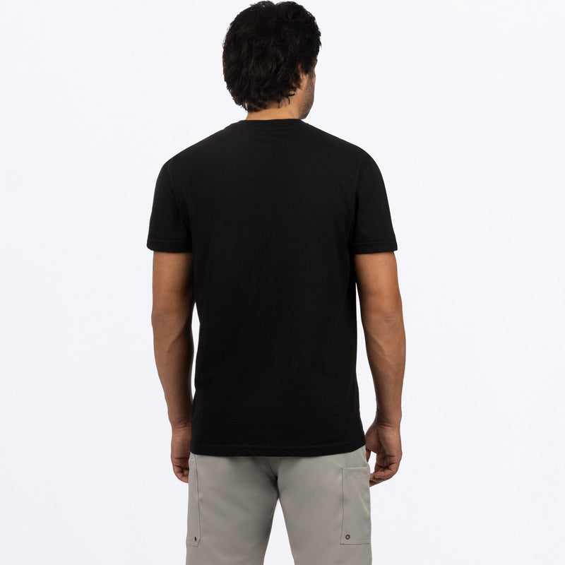 Chargez l'image dans la visionneuse de la galerie, Antler_Premium_T-Shirt_M_BlackGrey_232076_1005_back
