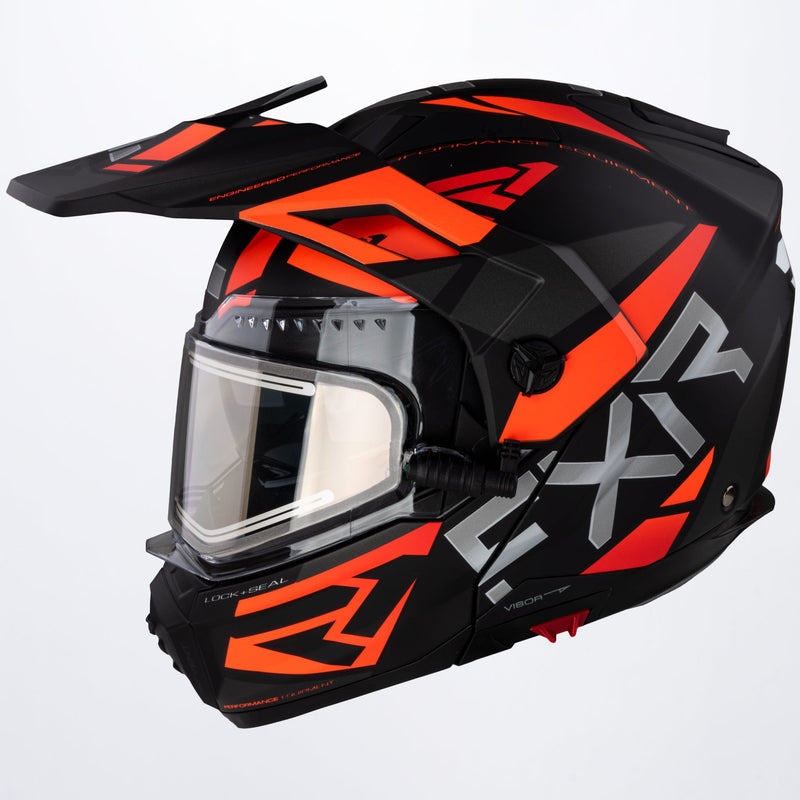 Chargez l'image dans la visionneuse de la galerie, Maverick-X_Helmet_BlackOrange_220623-_1030_left
