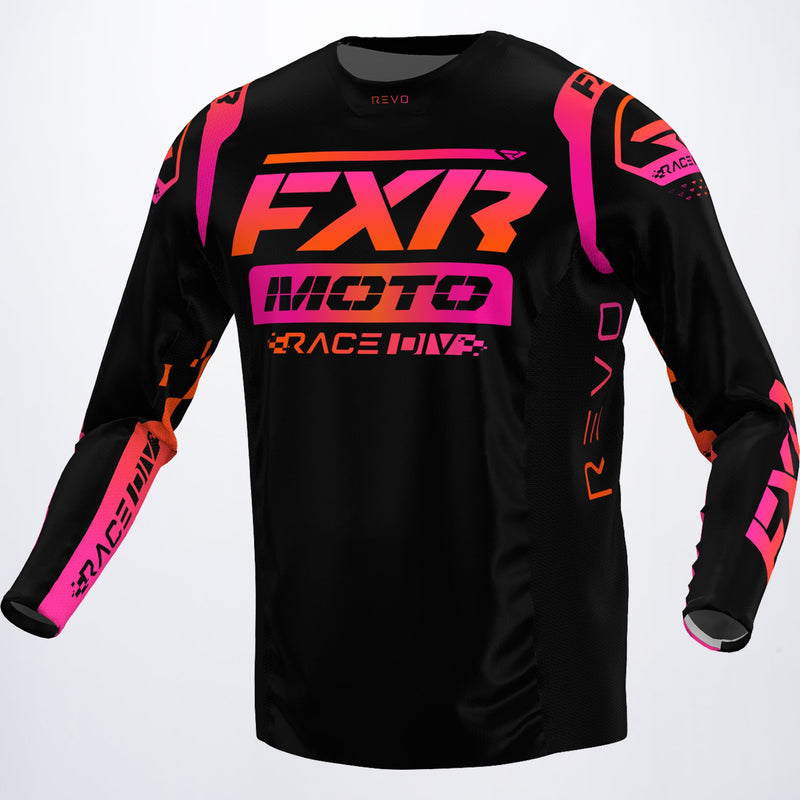 Chargez l'image dans la visionneuse de la galerie, Revo_MXJersey_FlaMangoBlack_223321-_9610_front
