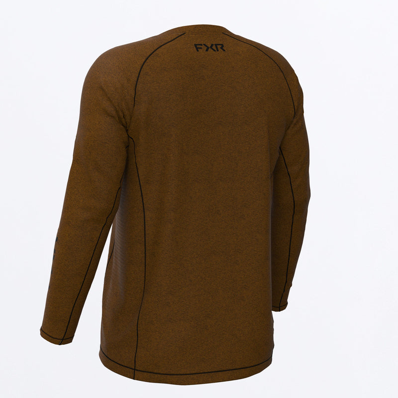 Chargez l'image dans la visionneuse de la galerie, M_Attack_Air_UPF_Longsleeve_copper_heather_232089_1900_back
