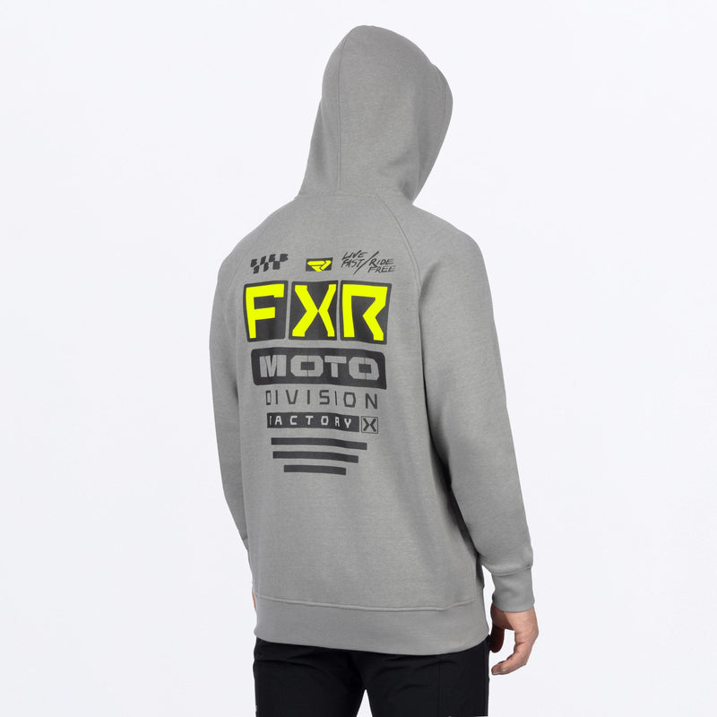 Chargez l'image dans la visionneuse de la galerie, Gladiator_Hoodie_M_GreyHeatherGlowstick_241158-_0771_side
