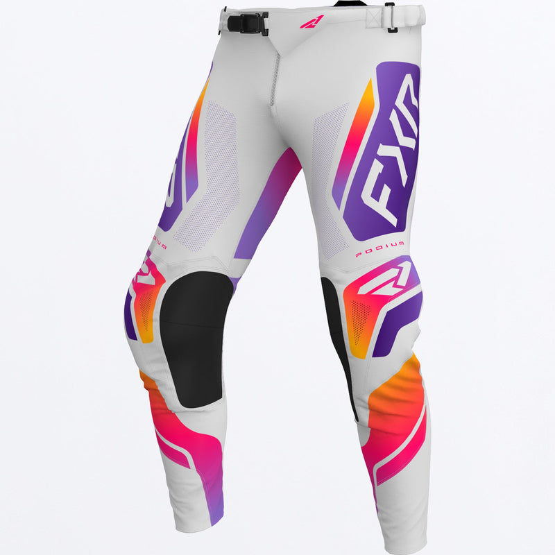 Chargez l'image dans la visionneuse de la galerie, PodiumRelayMX_Pant_GreyPurpleTang_SKU_263371-_0580_Front
