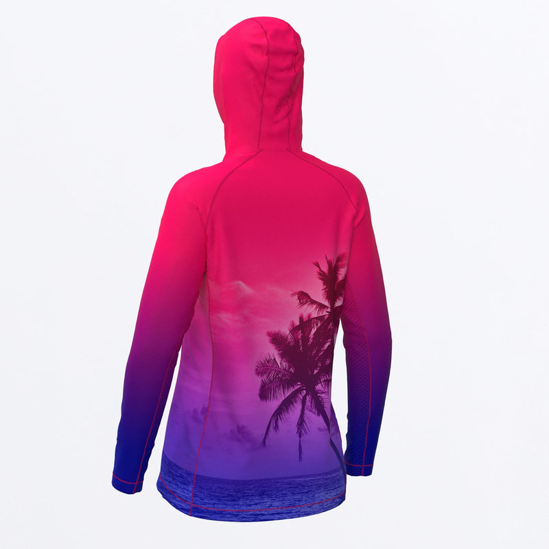 Chargez l'image dans la visionneuse de la galerie, RushAirUPFPO_Hoodie_W_RazzTropics_242242-_2840_back
