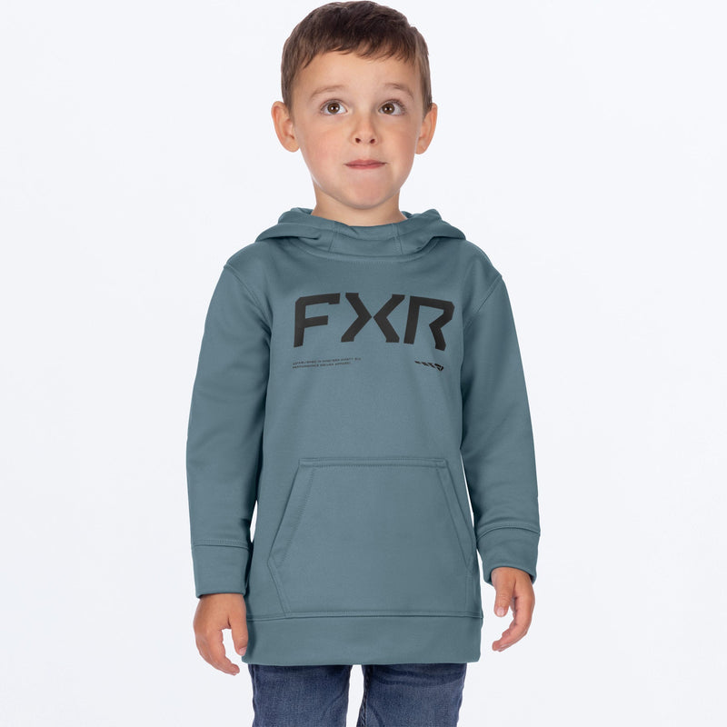 Chargez l'image dans la visionneuse de la galerie, ToddlerHydrogenTechPO_Hoodie_Steel_SKU_261513-_0300_Front
