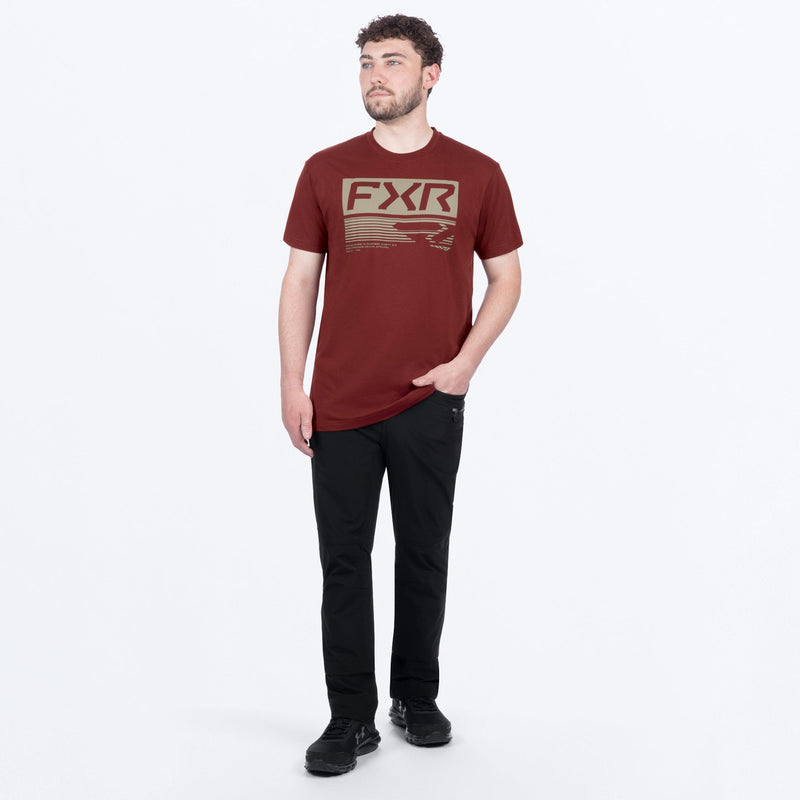 Chargez l'image dans la visionneuse de la galerie, MElevatePremium_T-Shirt_OxbloodStone_SKU_261309-_2717_Extra1
