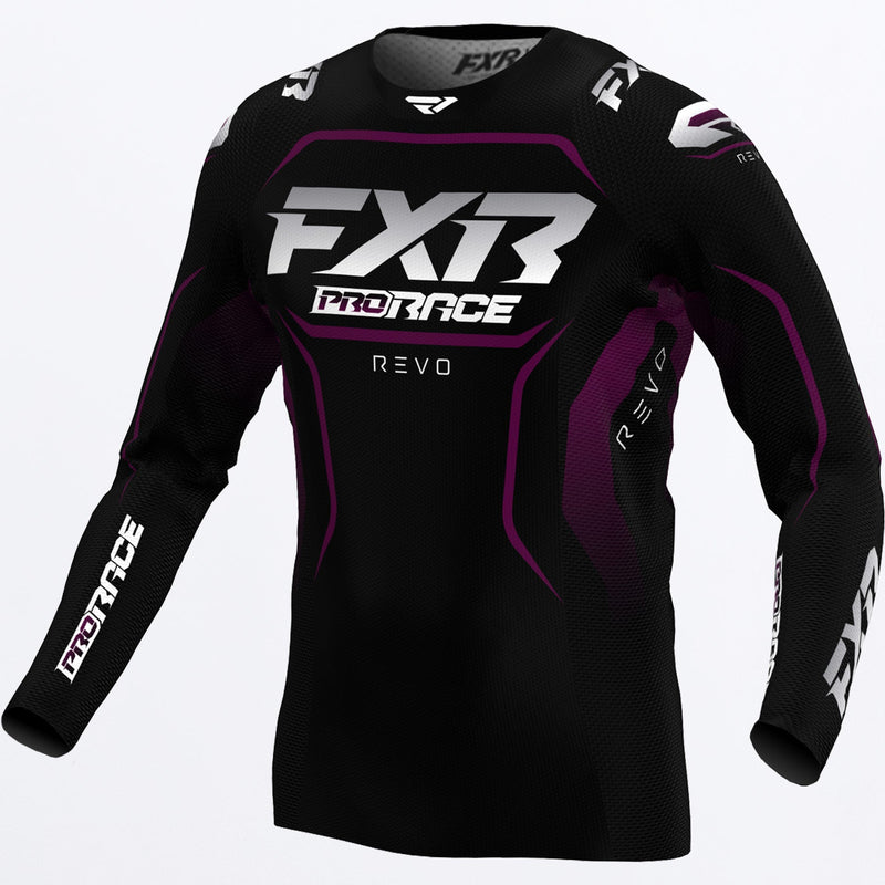 Chargez l'image dans la visionneuse de la galerie, RevoMX_Jersey_Plum_253340-_1082_front
